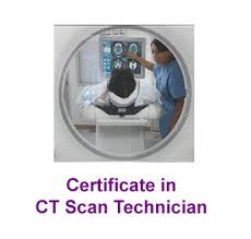 Certificate Course for a CT Scan Technician