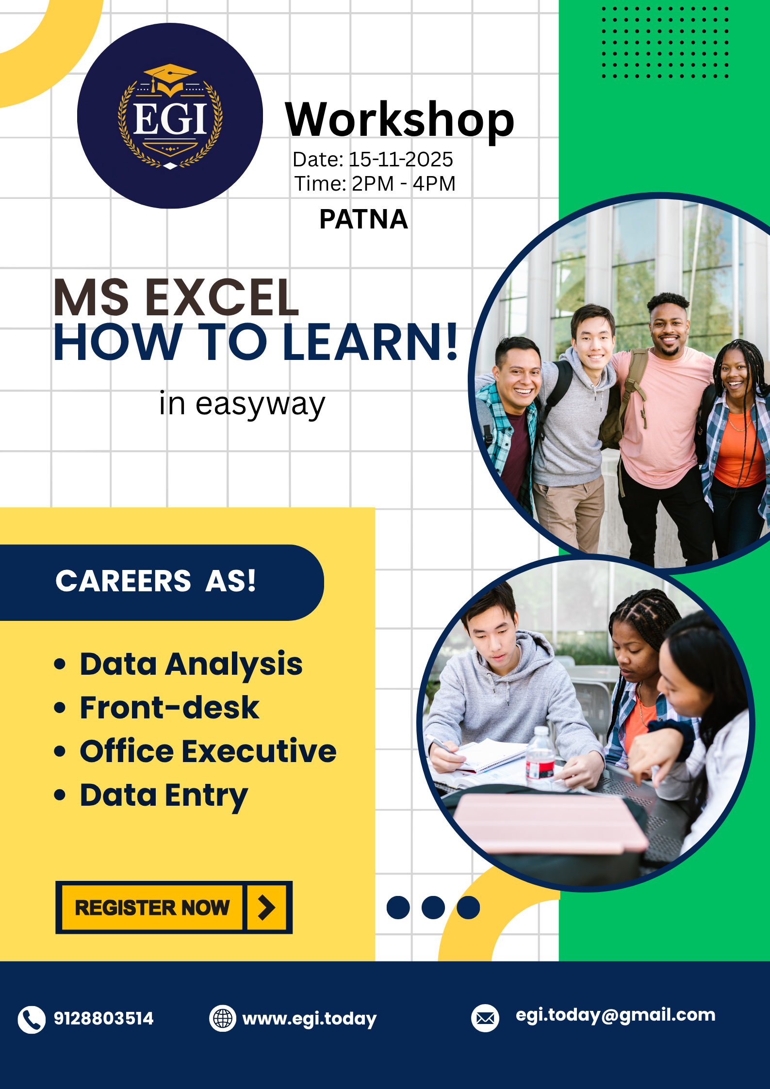 Workshop on MS Excel Training Program